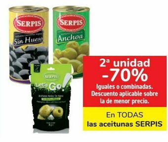 Carrefour En todas las aceitunas serpis oferta