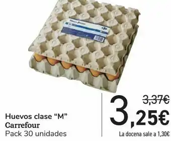 Carrefour Huevos clase "m" carrefour oferta