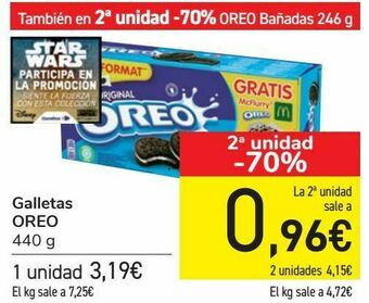Carrefour Galletas oreo oferta