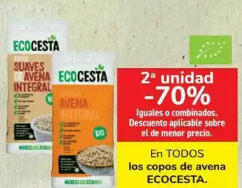Carrefour En todos los copos de avena ecocesta oferta