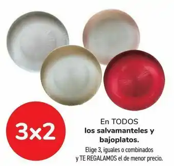 Carrefour En todos los salvamanteles y bajoplatos oferta