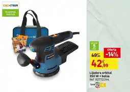 Leroy Merlin Lijadora orbital 350 W + bolsa oferta
