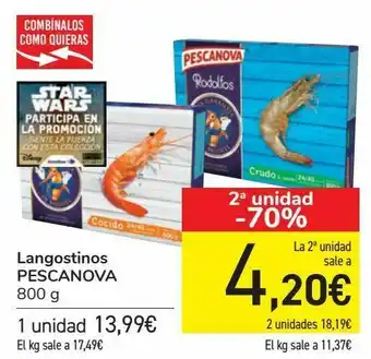 Langostinos pescanova