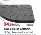 BricoCentro Base parasol banana oferta