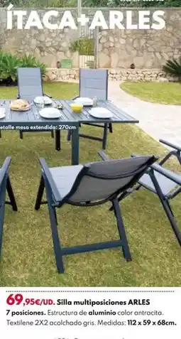 BricoCentro Silla multiposiciones arles oferta