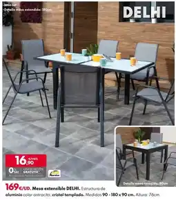 BricoCentro Mesa extensible delhi oferta