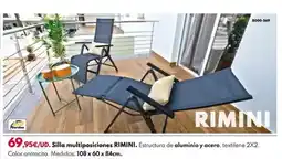 BricoCentro Silla multiposiciones rimini oferta