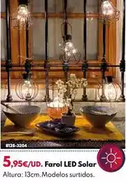 BricoCentro Farol led solar oferta