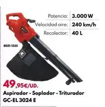 BricoCentro Aspirador-soplador-tripirador gc-el 3024 e oferta