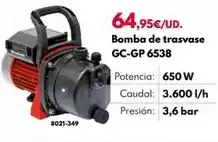 BricoCentro Bomba de trasvase gc-gp 6538 oferta