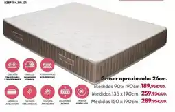 BricoCentro Colchon malibu lumbar oferta