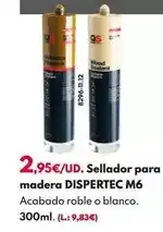 BricoCentro Sellador para madera dispertec m6 oferta