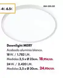 BricoCentro Downlight mery oferta
