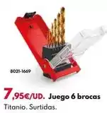 BricoCentro Juego 6 brocas oferta