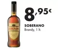Supermercados Lupa Soberano - brandy oferta