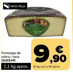 Supeco Quesar - formatge de cabra i vaca oferta