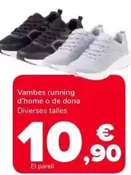 Supeco Vambes running d'home o de dona oferta