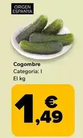 Supeco Cogombre oferta