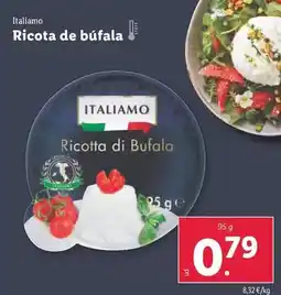 Lidl Italiamo - ricota de bufala oferta