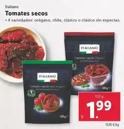 Lidl Italiamo - tomates secos oferta