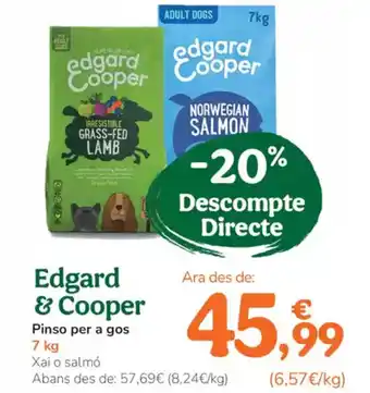 TiendAnimal EDGARD & COOPER Pinso per a gos oferta
