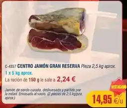 Abordo Gran reserva - centro jamón oferta