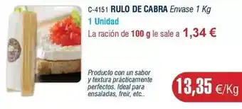 Abordo Abordo - rulo de cabra oferta
