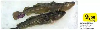 Supermercados MAS Bacalao fresco oferta
