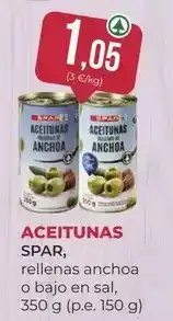 SPAR Gran Canaria Spar - aceitunas oferta