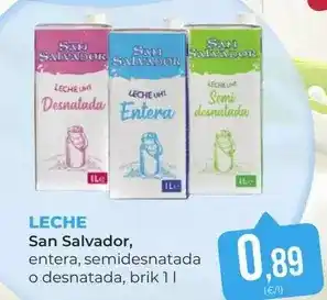 SPAR Gran Canaria San salvador - leche oferta