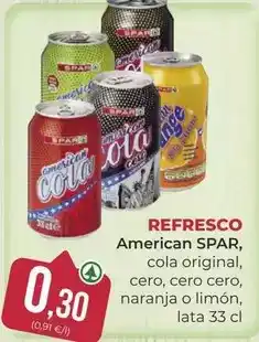 SPAR Gran Canaria Spar - american refresco oferta
