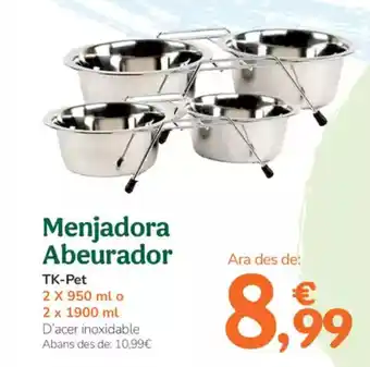 TiendAnimal TK-PET Menjadora Abeurador oferta