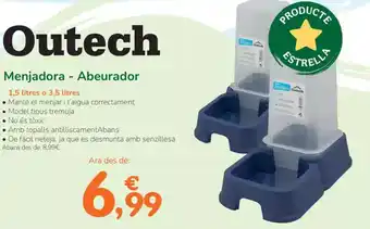 TiendAnimal OUTECH Menjadora Abeurador oferta