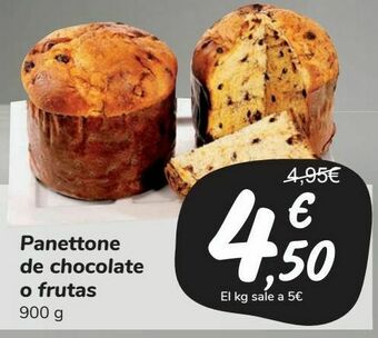 Carrefour Market Panettone de chocolate o frutas oferta