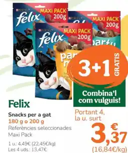 TiendAnimal FELIX Snacks per a gat oferta