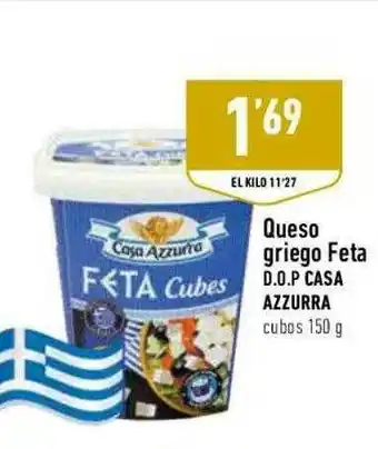 Supermercados Deza Queso Griego Feta D.o.p. Casa Azzurra oferta