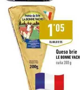 Supermercados Deza Queso Brie Le Bonne Vache oferta