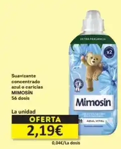 Economy Cash Caricias - suavizante concentrado azul o oferta