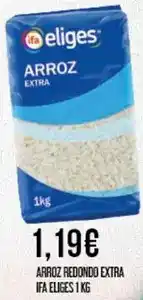 Claudio Ifa eliges - arroz redondo extra oferta
