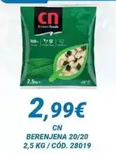 Dialsur Cash & Carry Frozen - berenjena oferta