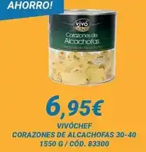 Dialsur Cash & Carry Vivo cheff - corazones de alcachofas oferta