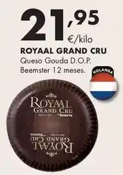 Supermercados Lupa Royaal grand cru - queso gouda d.o.p. beemster 12 meses oferta