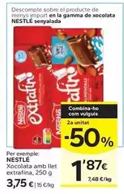 Supermercados Lupa Asturiana - leche oferta