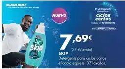 Supermercados Lupa Skip - detergente para ciclos cortos eficacia express oferta