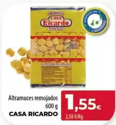 SPAR Lanzarote Casa ricardo - altramuces remojados oferta