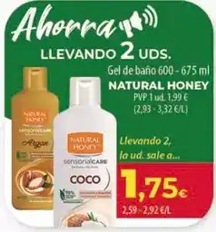 SPAR Lanzarote Natural honey - gel de bano oferta