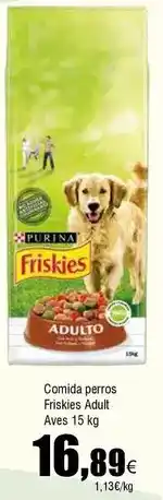 FROIZ Purina - comida perros friskies adulto oferta