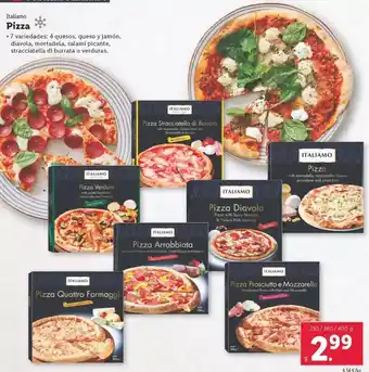 Lidl Italiamo - pizza oferta