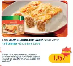 Abordo Ideal - crema bechamel brik casera oferta