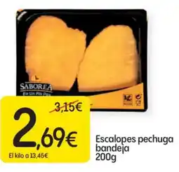 Dialprix Escalopes pechuga bandeja oferta
